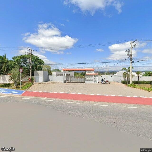 Imagem estática do "Street View" da localização