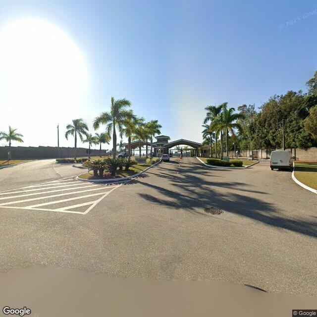 Imagem estática do "Street View" da localização