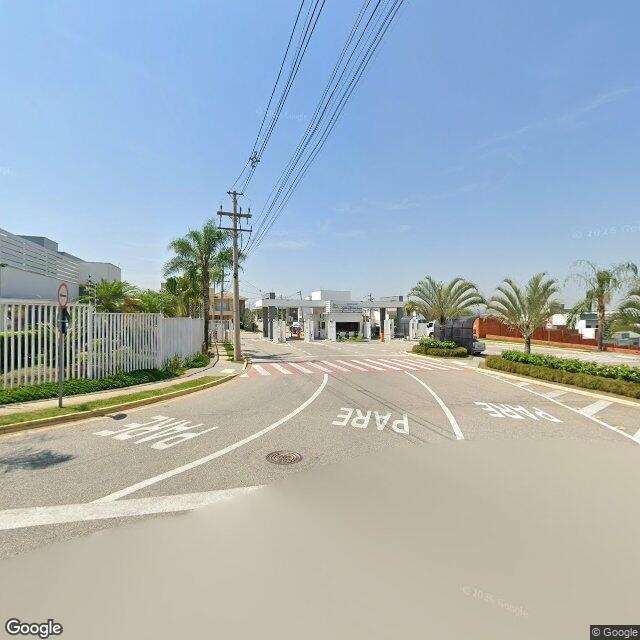 Imagem estática do "Street View" da localização