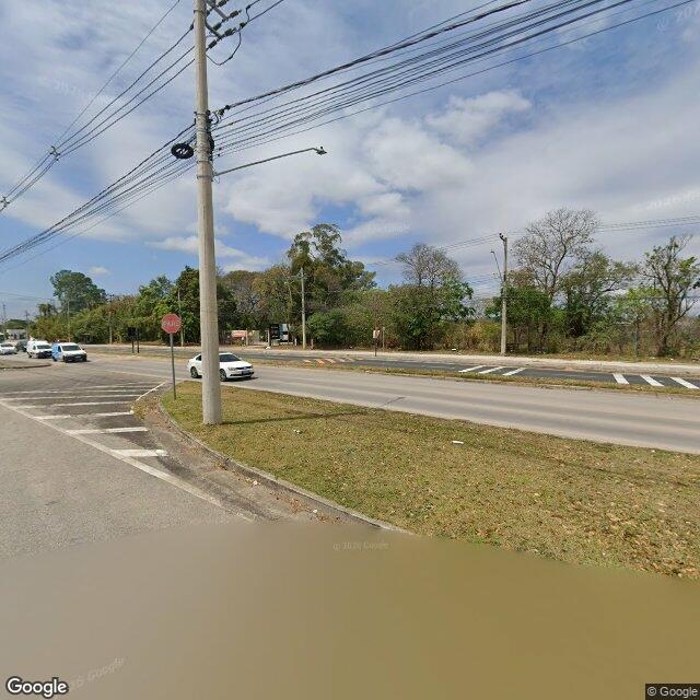 Imagem estática do "Street View" da localização