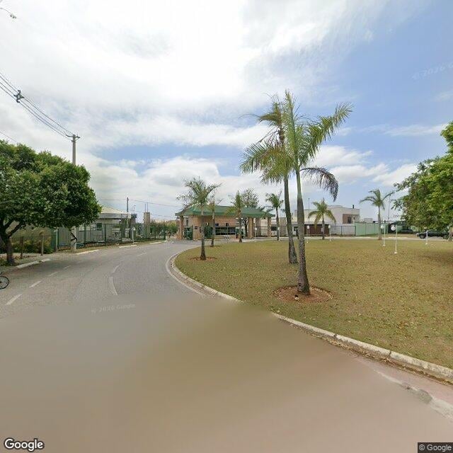 Imagem estática do "Street View" da localização