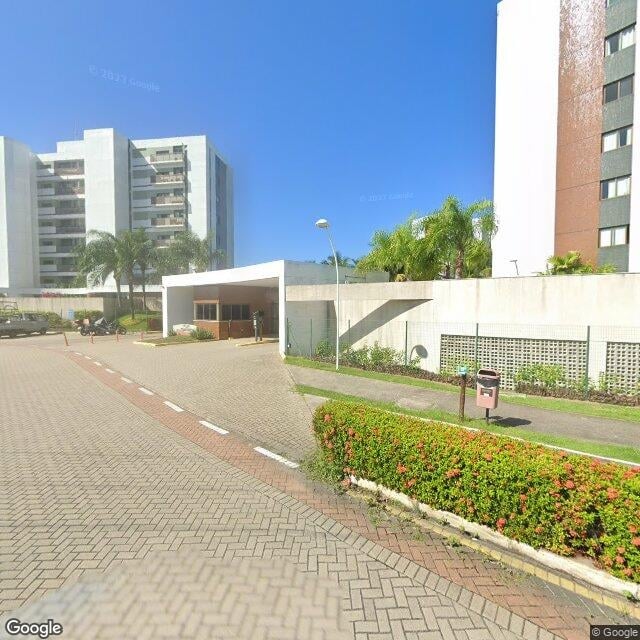 Imagem estática do "Street View" da localização