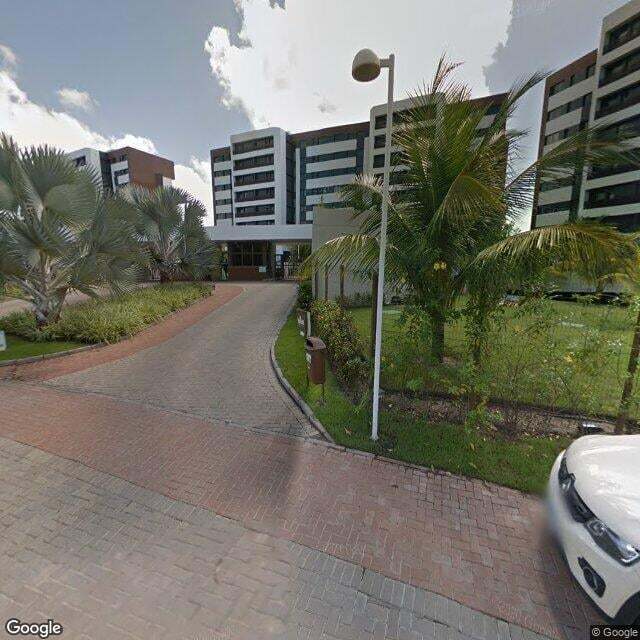 Imagem estática do "Street View" da localização