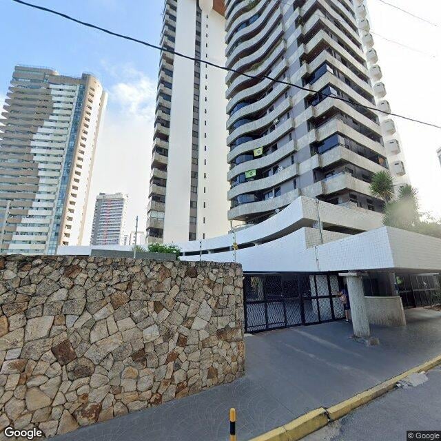 Imagem estática do "Street View" da localização