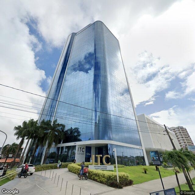 Imagem estática do "Street View" da localização