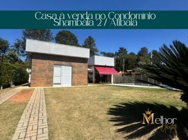 Casa á venda no Condomínio Shambala 2 / Atibaia