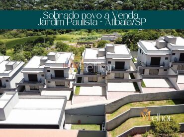 Sobrado novo à Venda  Jardim Paulista - Atibaia/SP