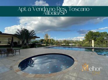 Apt. à Venda no Res. Toscano – Atibaia/SP