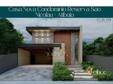Casa Nova Condomínio Reserva São Nicolau - Atibaia