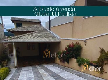 Sobrado á venda  Atibaia Jd. Paulista