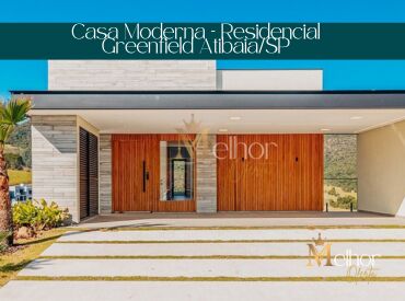 Casa Moderna – Residencial Greenfield Atibaia/SP