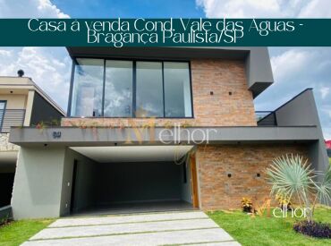 Casa á venda Condomínio Vale das Águas – Bragança Paulista/SP