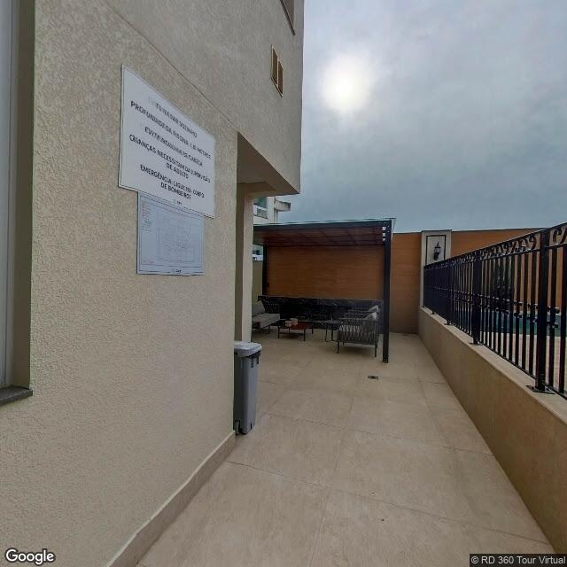 Imagem estática do "Street View" da localização