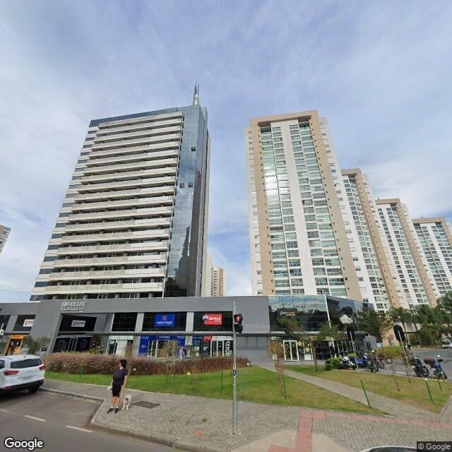 Imagem estática do "Street View" da localização