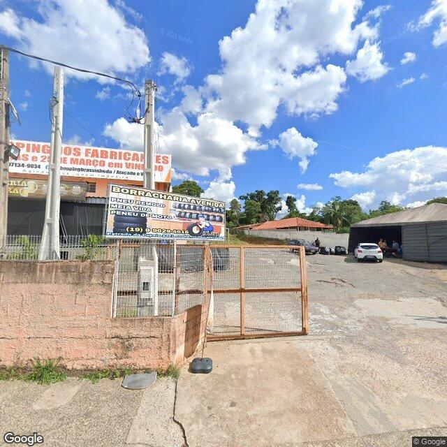 Imagem estática do "Street View" da localização