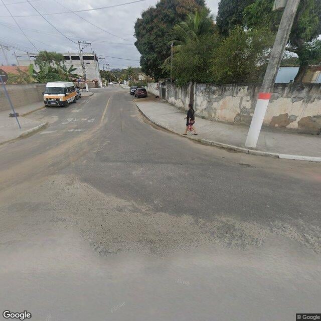 Imagem estática do "Street View" da localização