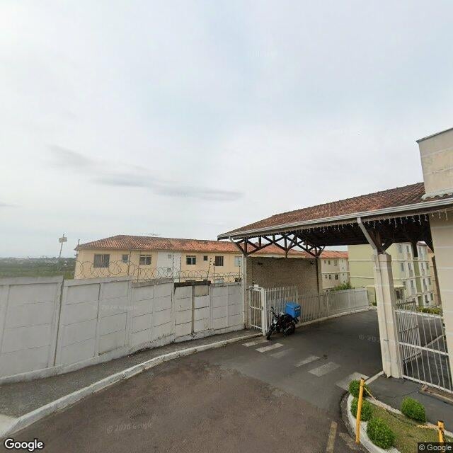 Imagem estática do "Street View" da localização