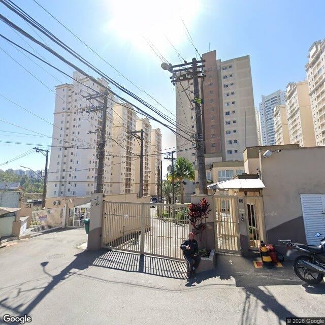 Imagem estática do "Street View" da localização