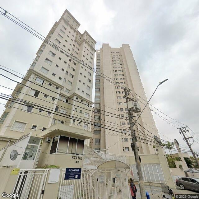 Imagem estática do "Street View" da localização