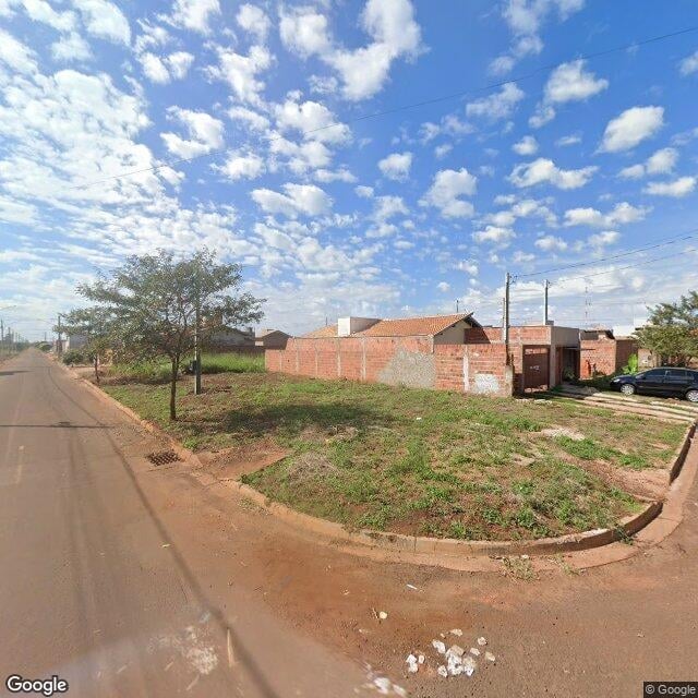 Imagem estática do "Street View" da localização