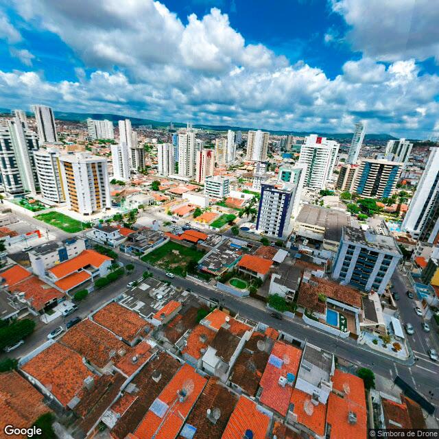Imagem estática do "Street View" da localização