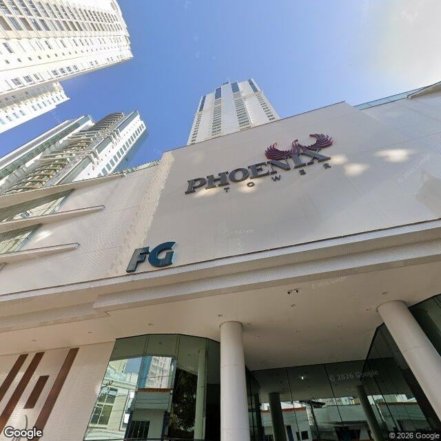 Imagem estática do "Street View" da localização