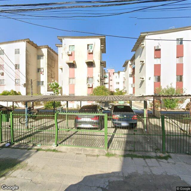 Imagem estática do "Street View" da localização