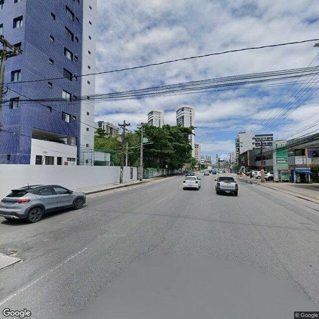 Imagem estática do "Street View" da localização