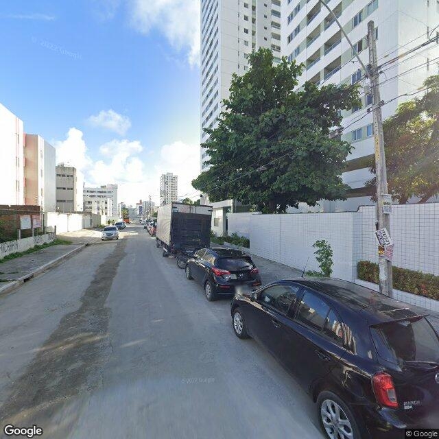 Imagem estática do "Street View" da localização
