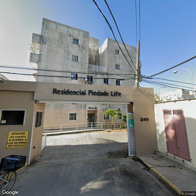 Imagem estática do "Street View" da localização