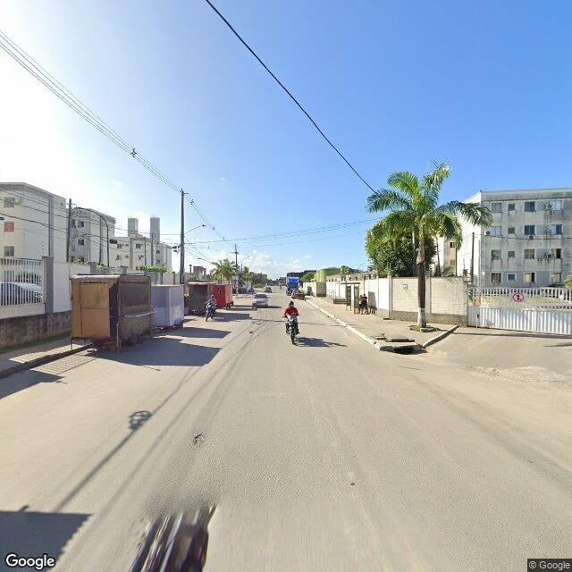 Imagem estática do "Street View" da localização