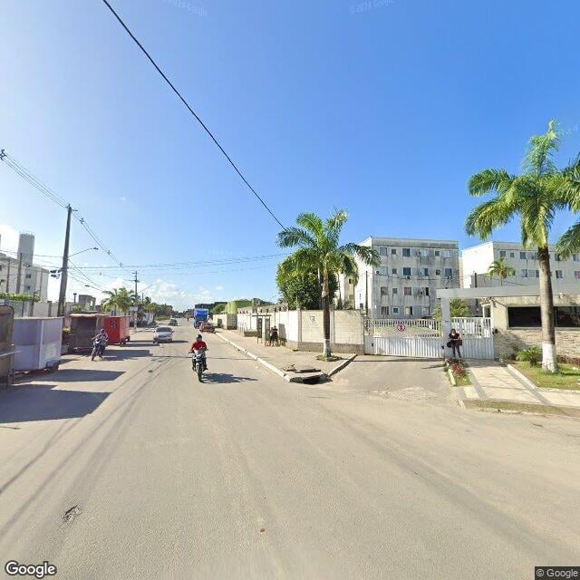 Imagem estática do "Street View" da localização