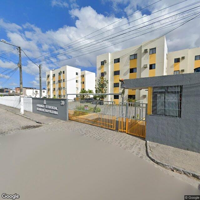 Imagem estática do "Street View" da localização