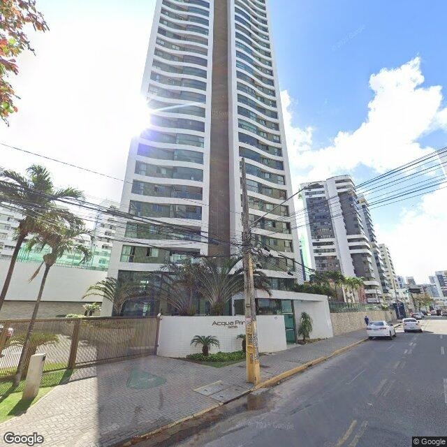Imagem estática do "Street View" da localização