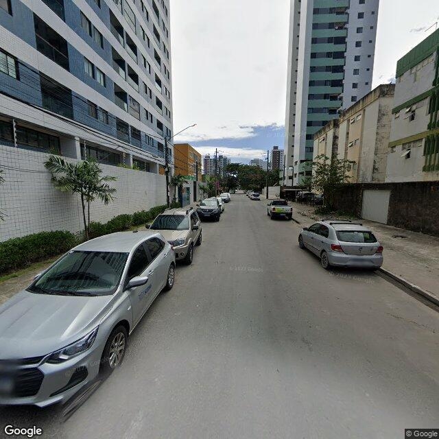 Imagem estática do "Street View" da localização