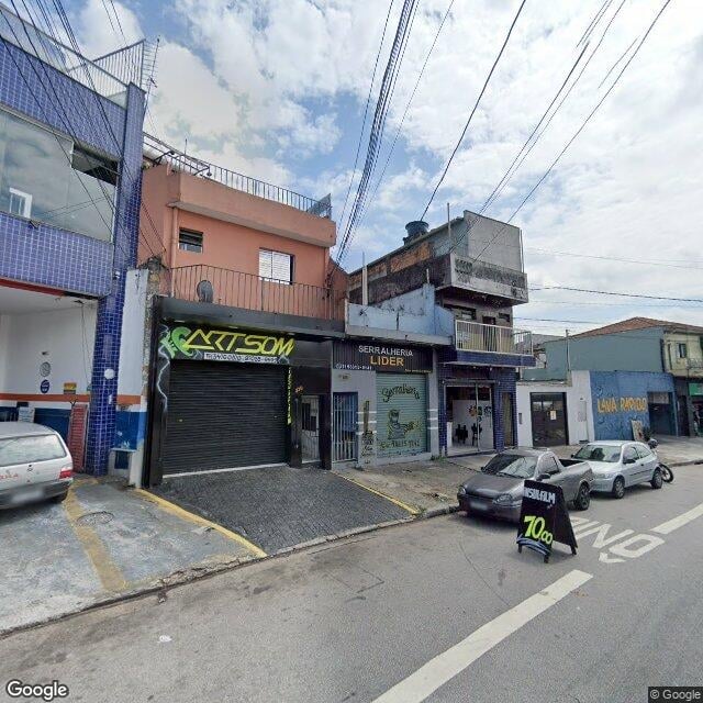 Imagem estática do "Street View" da localização