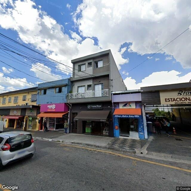Imagem estática do "Street View" da localização