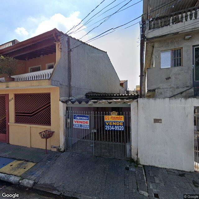 Imagem estática do "Street View" da localização