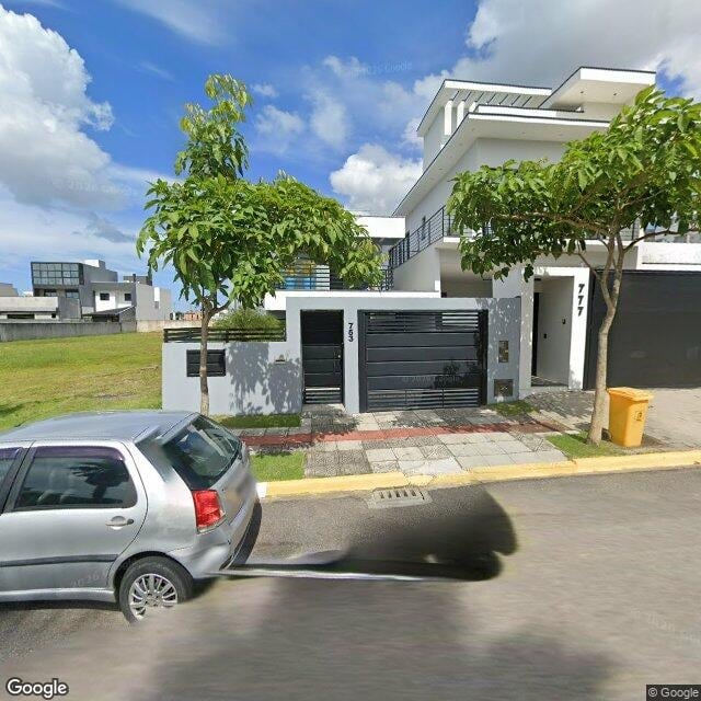Imagem estática do "Street View" da localização