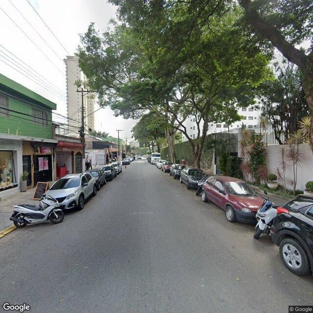 Imagem estática do "Street View" da localização