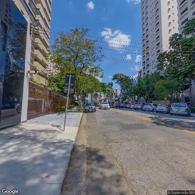 Imagem estática do "Street View" da localização