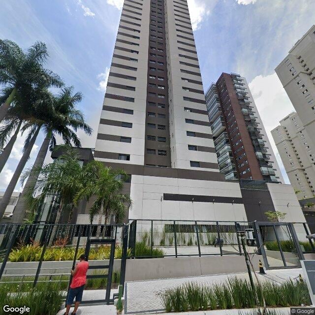 Imagem estática do "Street View" da localização