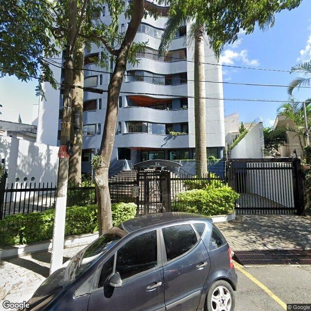 Imagem estática do "Street View" da localização
