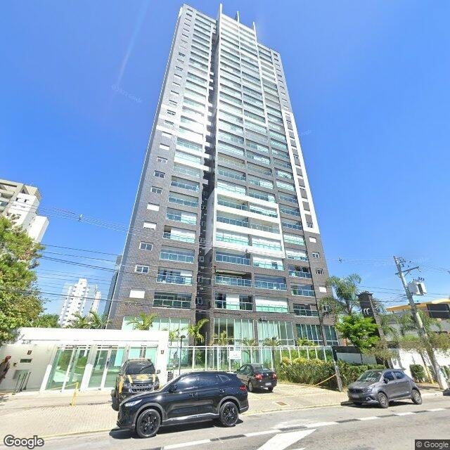 Imagem estática do "Street View" da localização