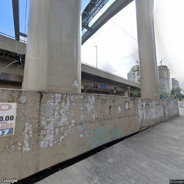 Imagem estática do "Street View" da localização