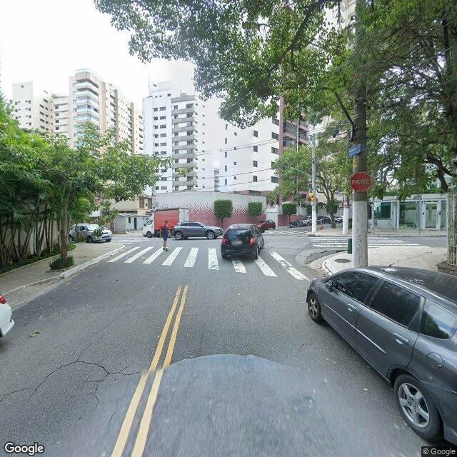 Imagem estática do "Street View" da localização