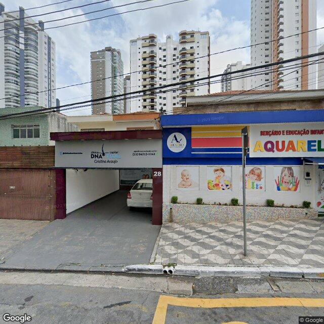 Imagem estática do "Street View" da localização
