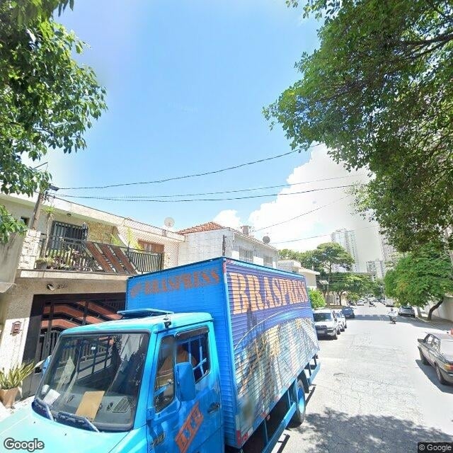 Imagem estática do "Street View" da localização