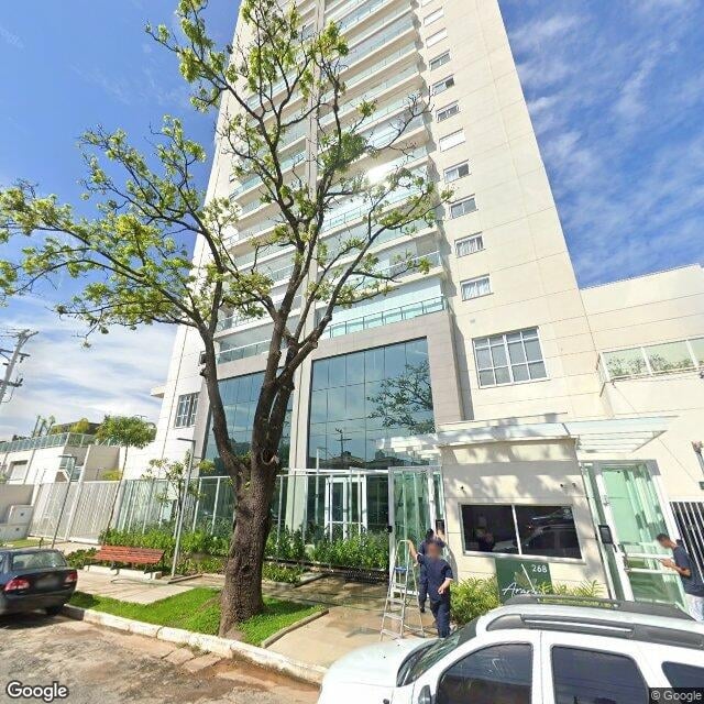 Imagem estática do "Street View" da localização