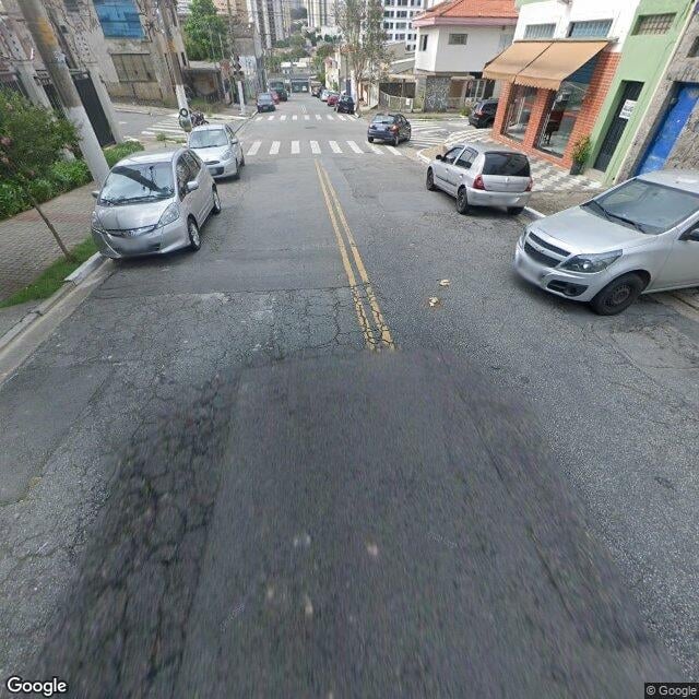 Imagem estática do "Street View" da localização